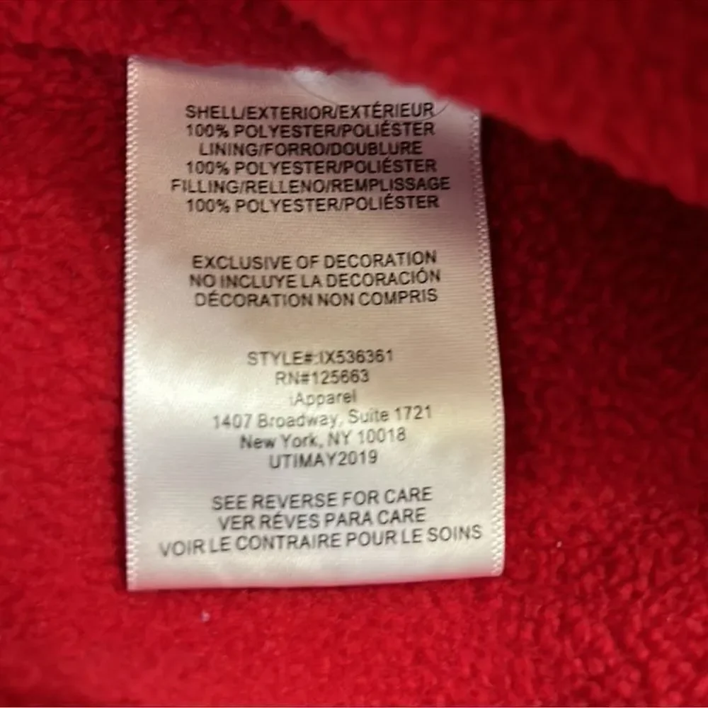 Baby Xtreme Gray/Red  Snow suit(Size 3/6M)